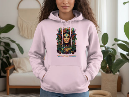 Frida Kahlo Floral Headdress Earth Art Piece Design