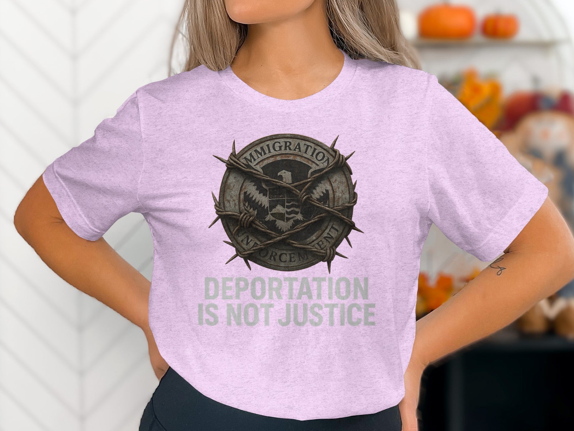 Deportation Is Not Justice Statement T-Shirt
