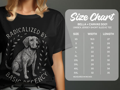 Radicalized By Basic Decency Unisex Jersey Short Sleeve product