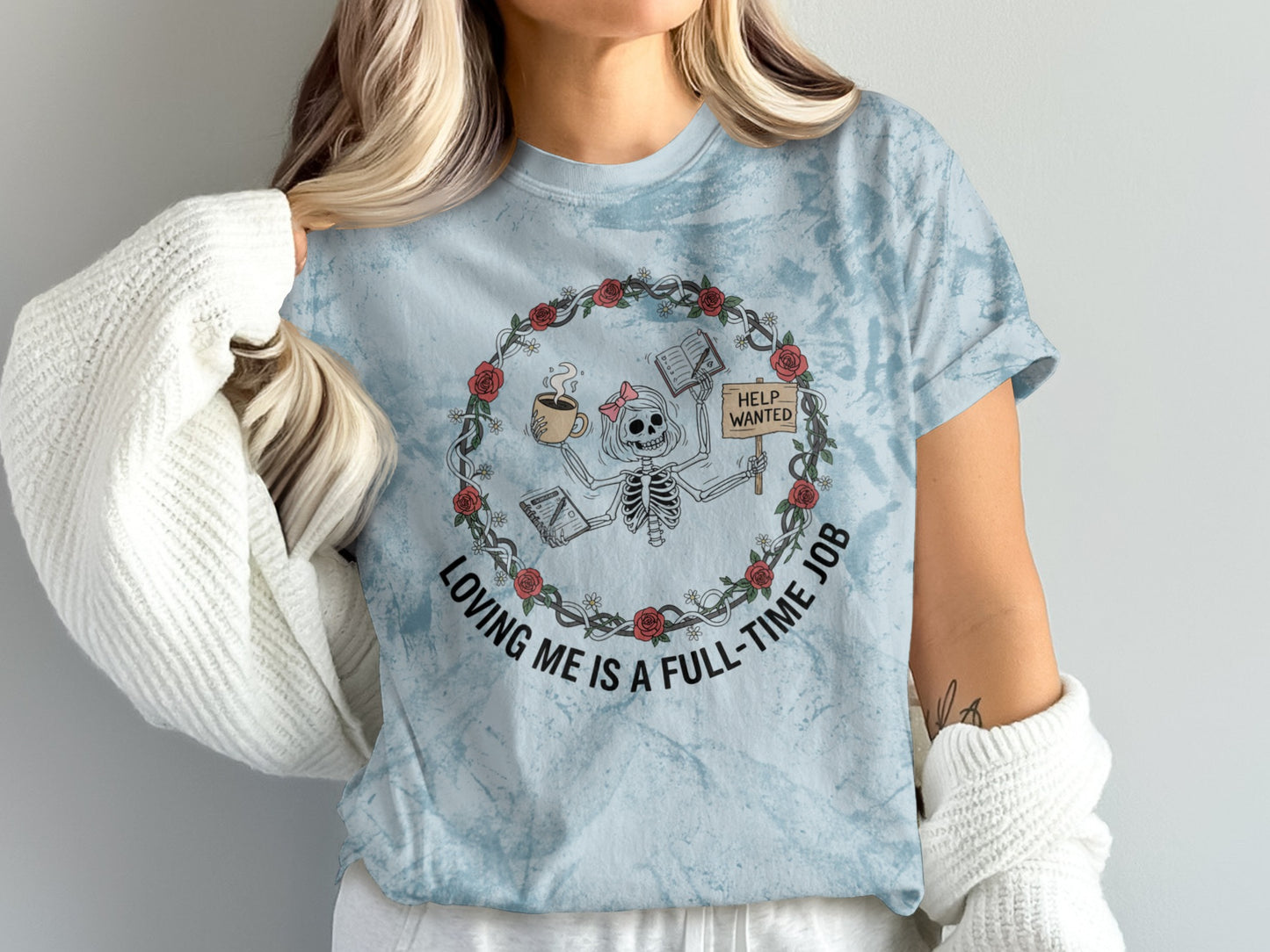 Loving Me Is A Full-Time Job Graphic T-Shirt