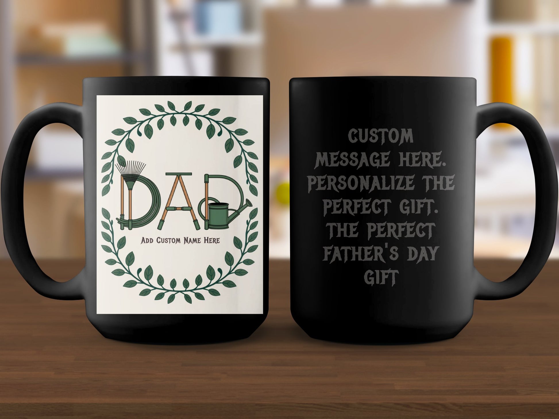 Dad Custom Message Personalized Father's Day Mug product