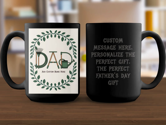 Dad Custom Message Personalized Father's Day Mug product
