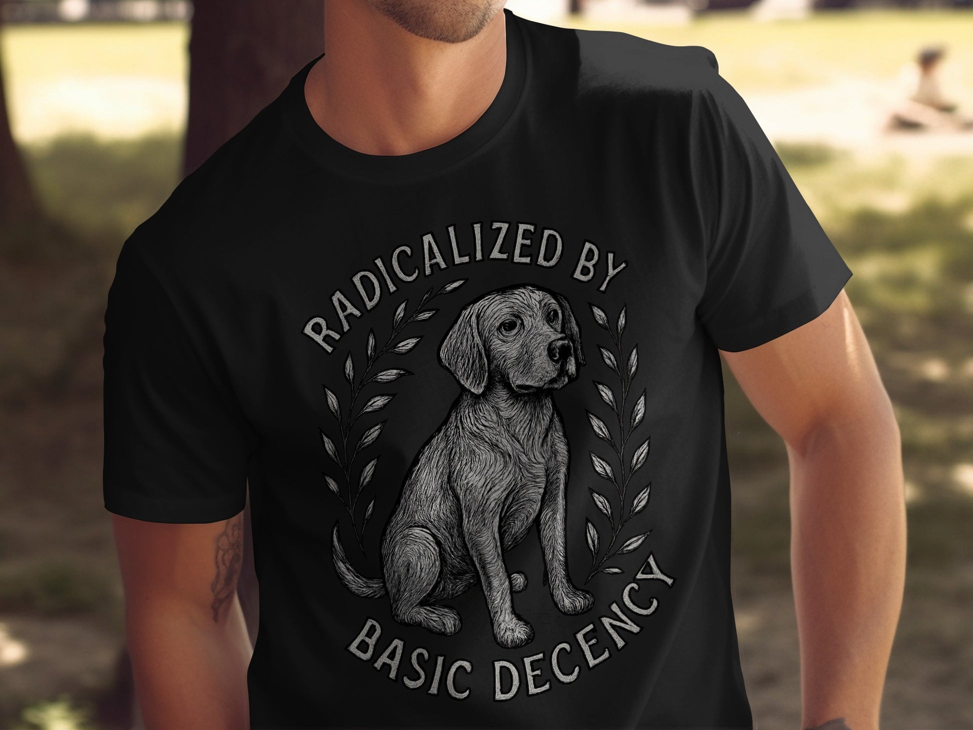 Radicalized By Basic Decency Graphic T Shirts product