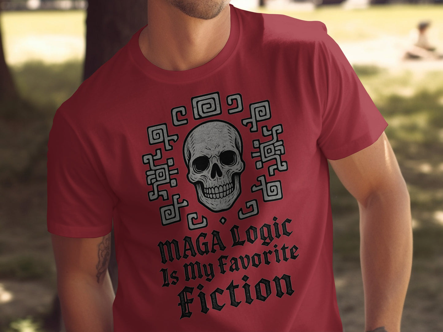 MAGA Logic Is My Favorite Fiction T-Shirt