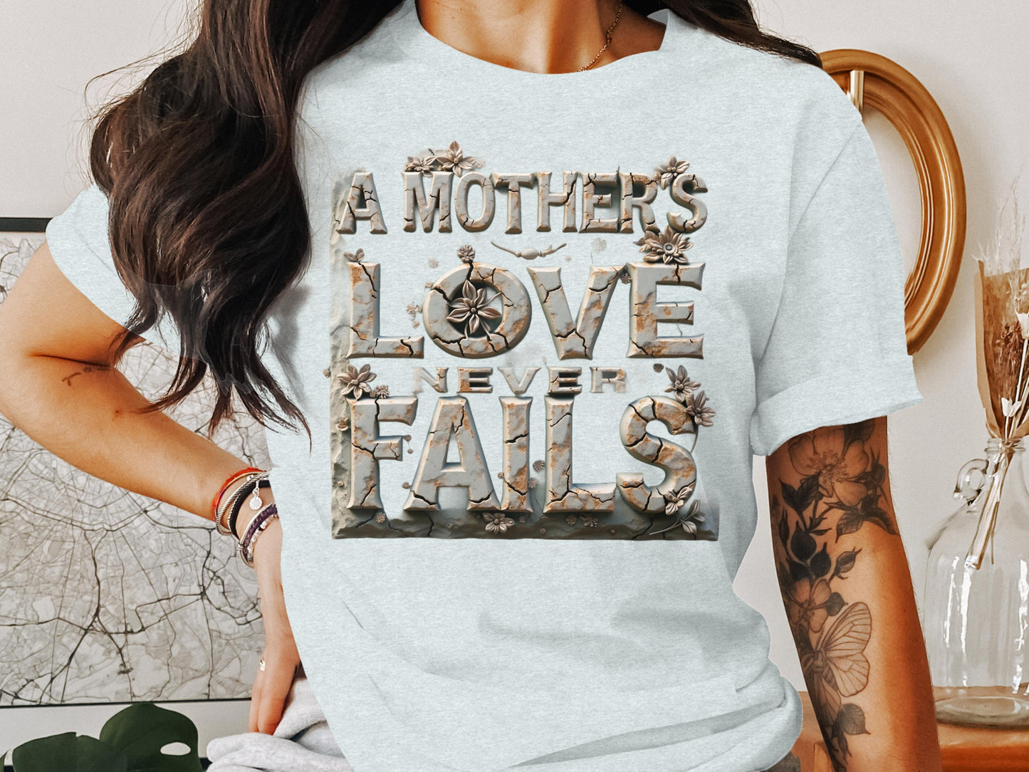 A Mother's Love Never Fails Graphic T-Shirt product type