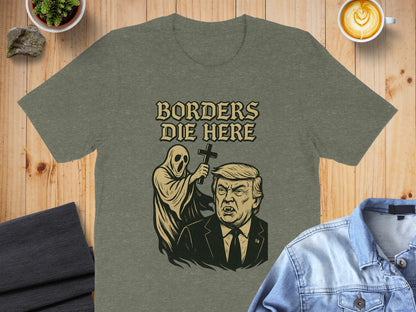 Borders Die Here Graphic T-Shirt Product