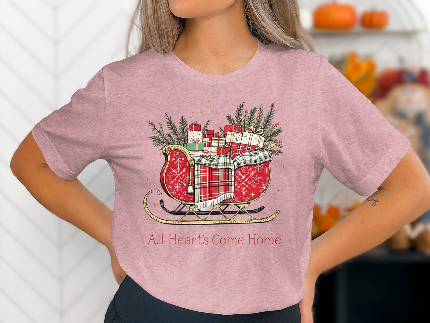 All Heart's Come Home Christmas T-Shirt