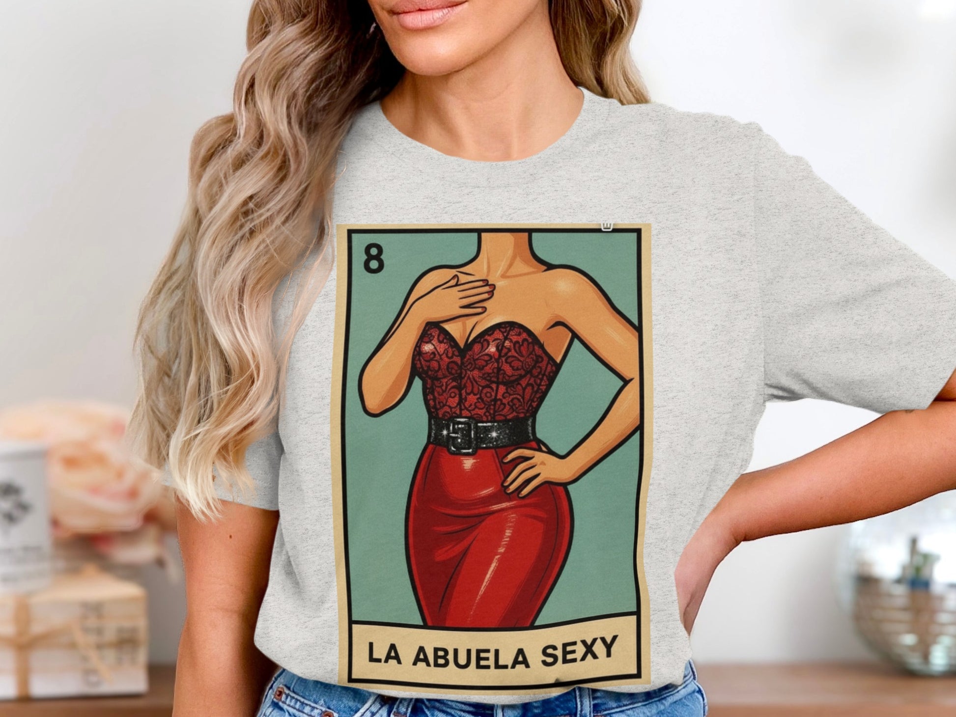 La Abuela Sexy Graphic T-Shirt Fashionable product