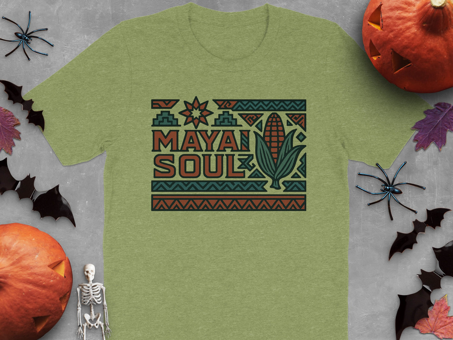 Mayan Soul Graphic Tee Shirt with Festive Design product