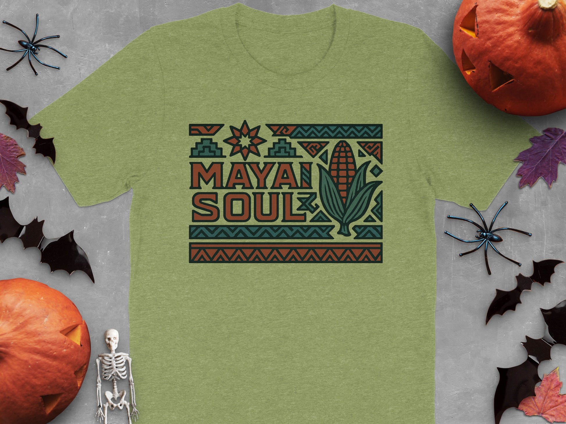 Mayan Soul Graphic Tee Shirt with Festive Design product