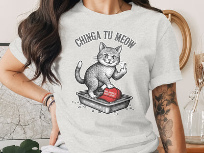 Chinga Tu Meow Cat Middle Finger MAKE AMERICA GREAT AGAIN product type