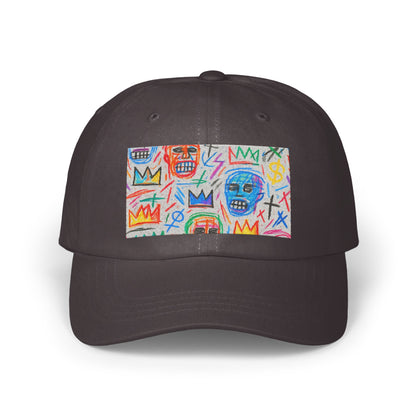 Colorful Abstract Artwork on Black Cap product