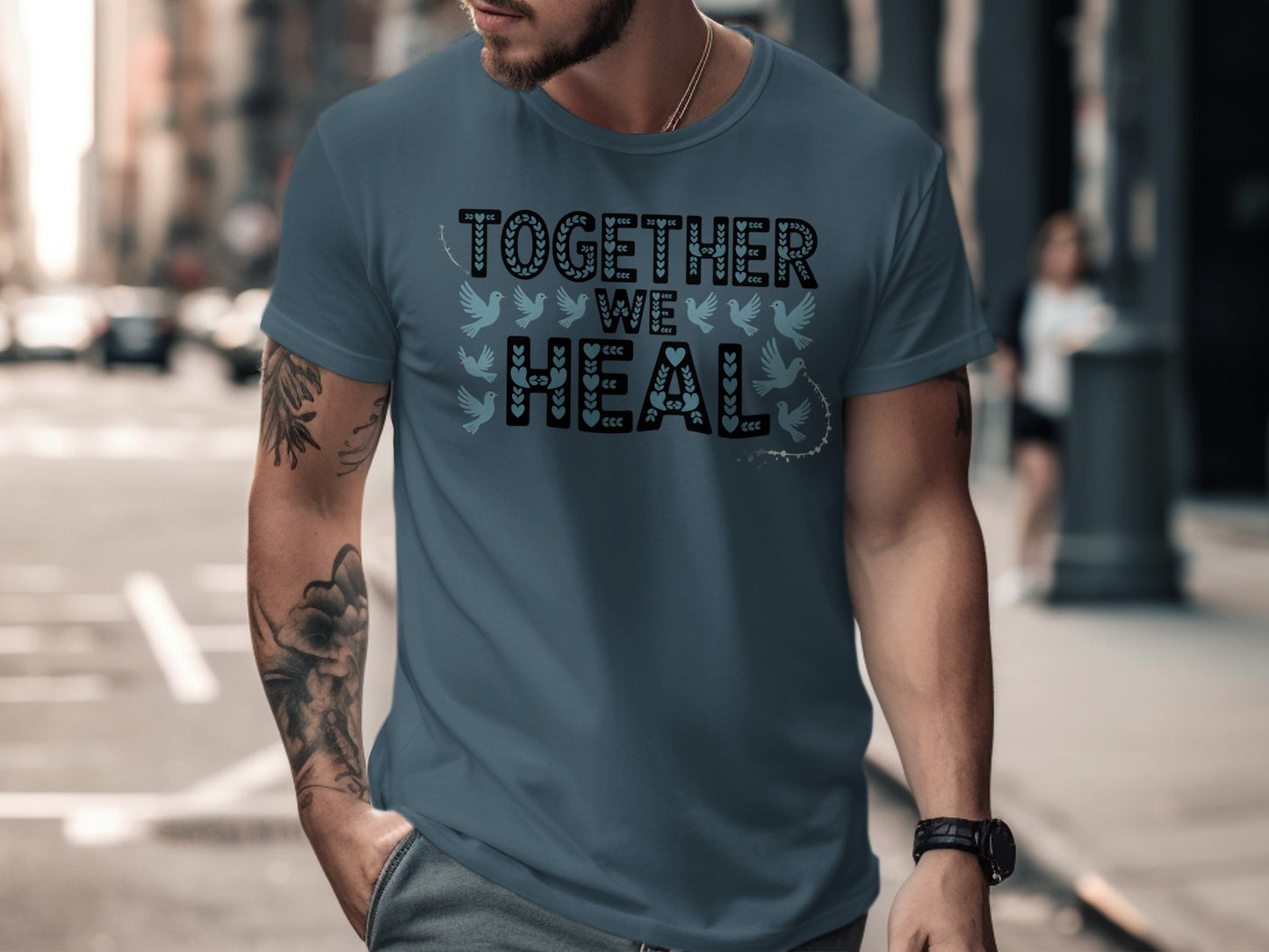Together We Heal Inspirational T-Shirt