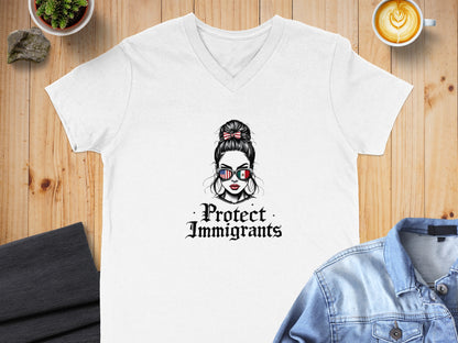Protect Immigrants Graphic Tee Shirt product type
