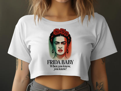 Frida Baby When You Know You Know Crop Top product type