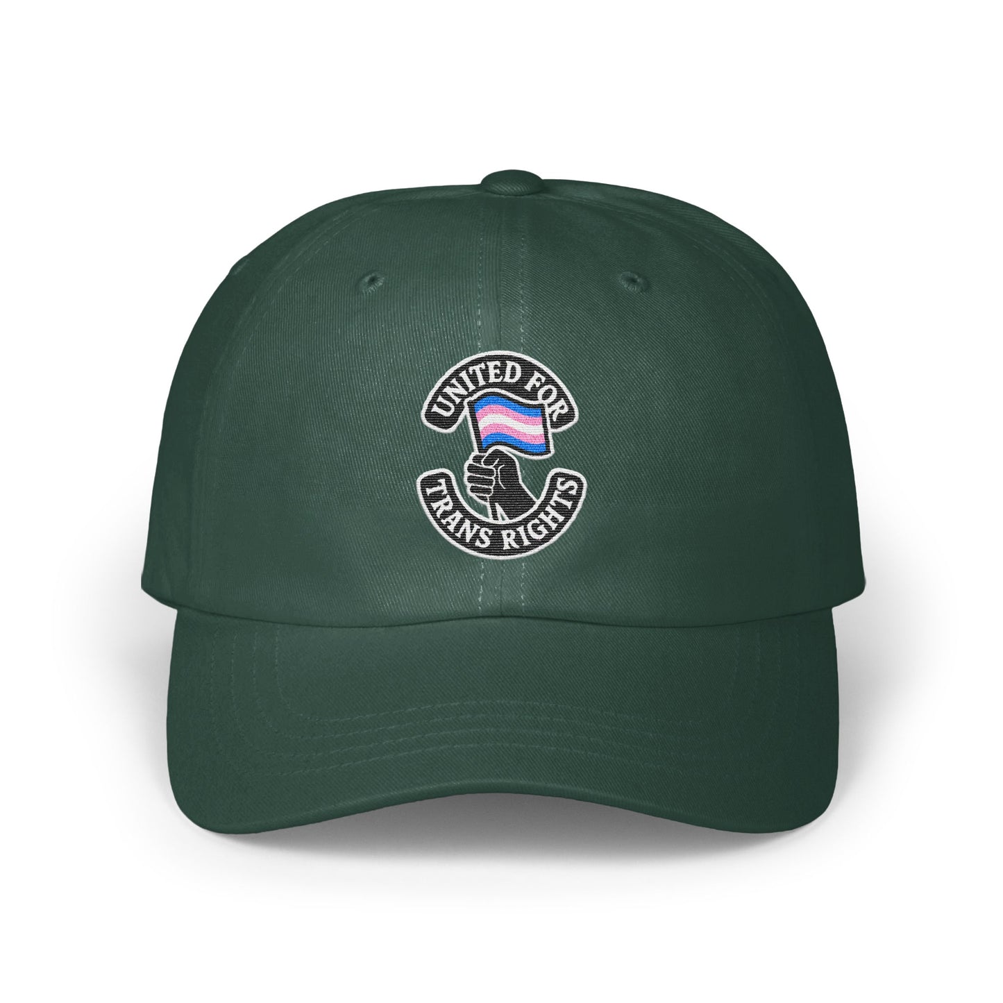 United For Trans Rights Embroidered Hat product type