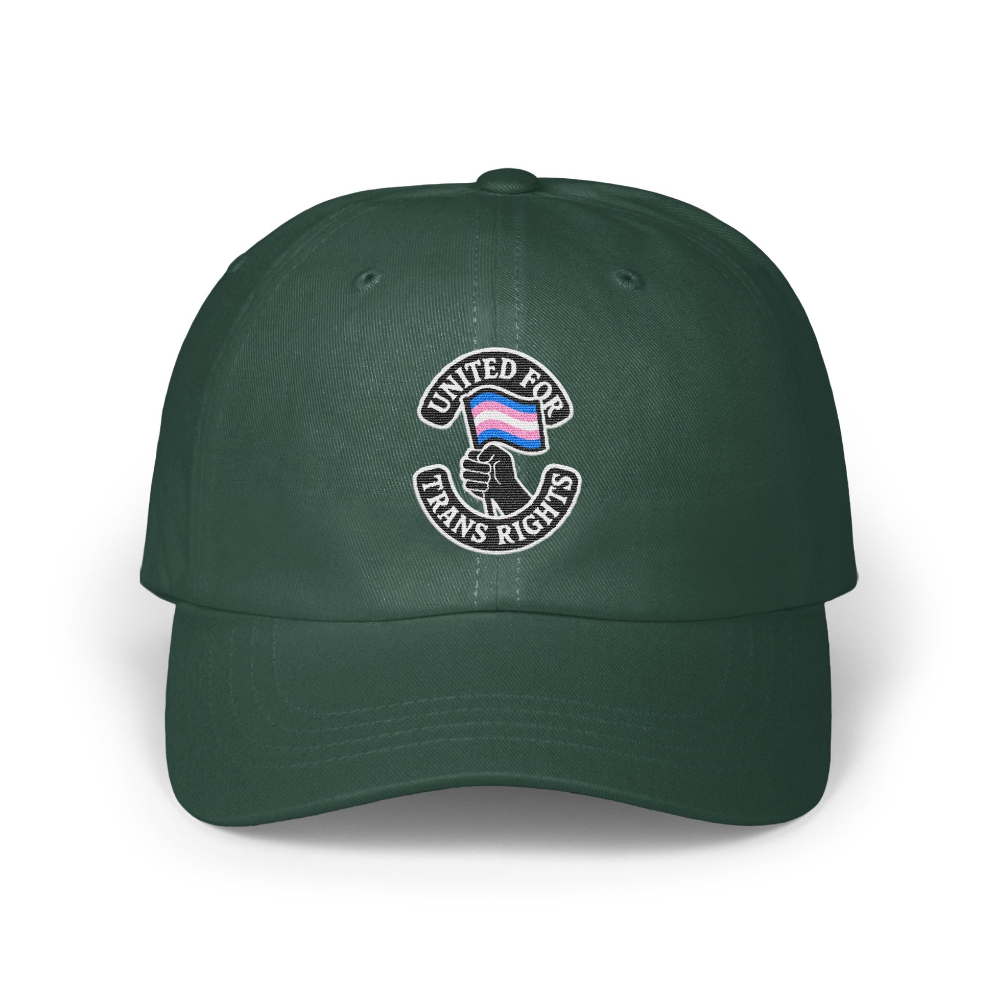 United For Trans Rights Embroidered Hat product type