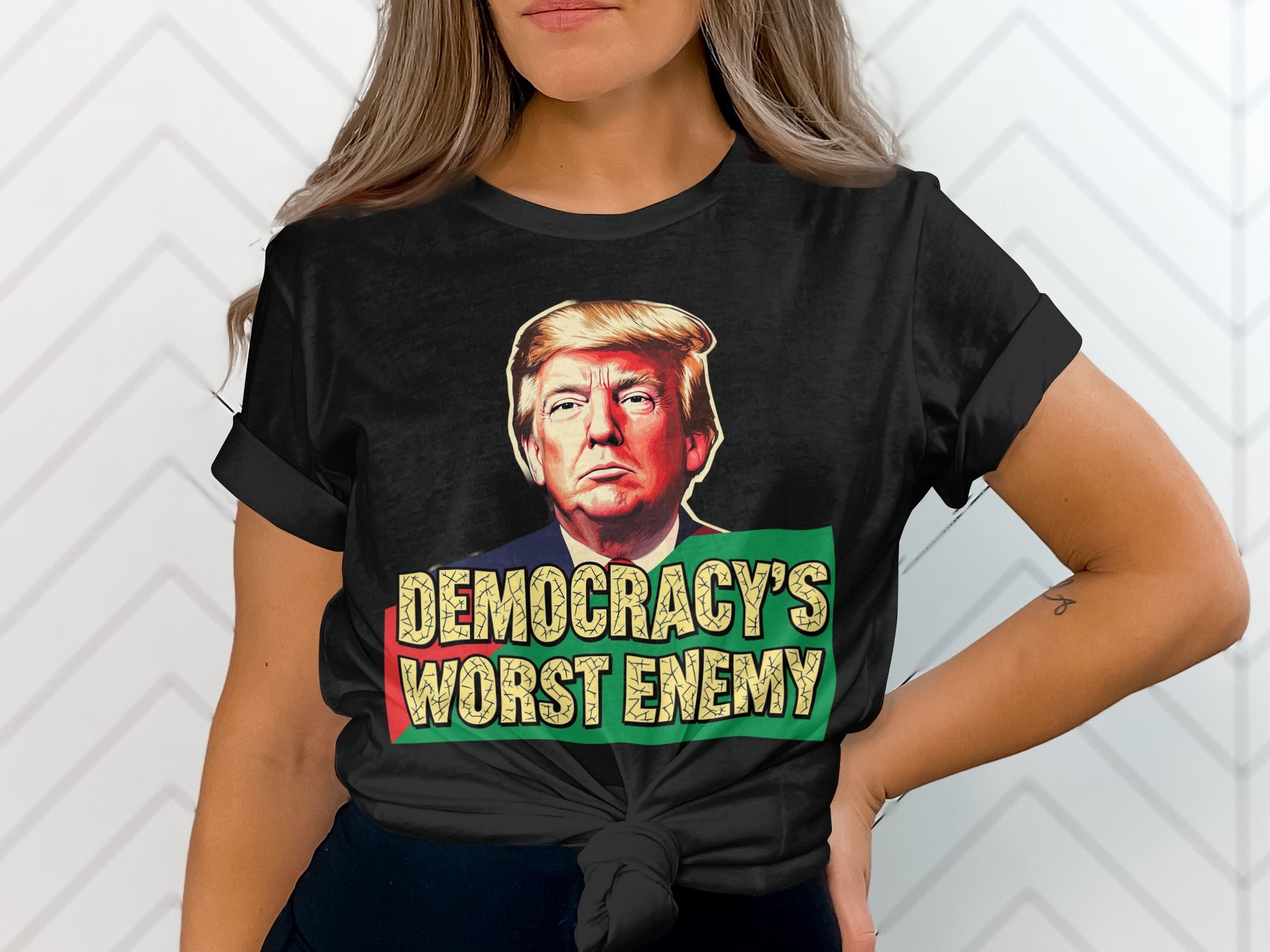 Democracy's Worst Enemy Graphic T-shirt product