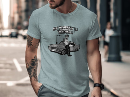 My Decency Is Radical Graphic Tee Shirt