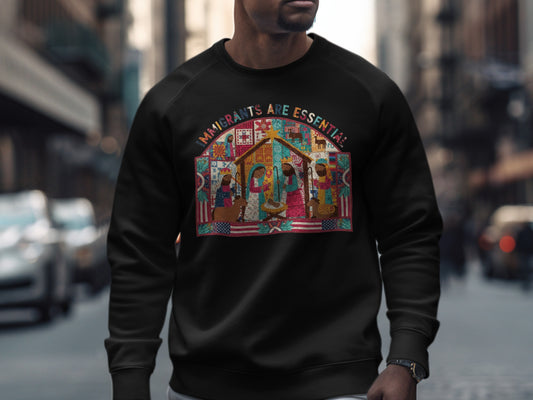 Immigrants Are Essential sweatshirt for a statement style