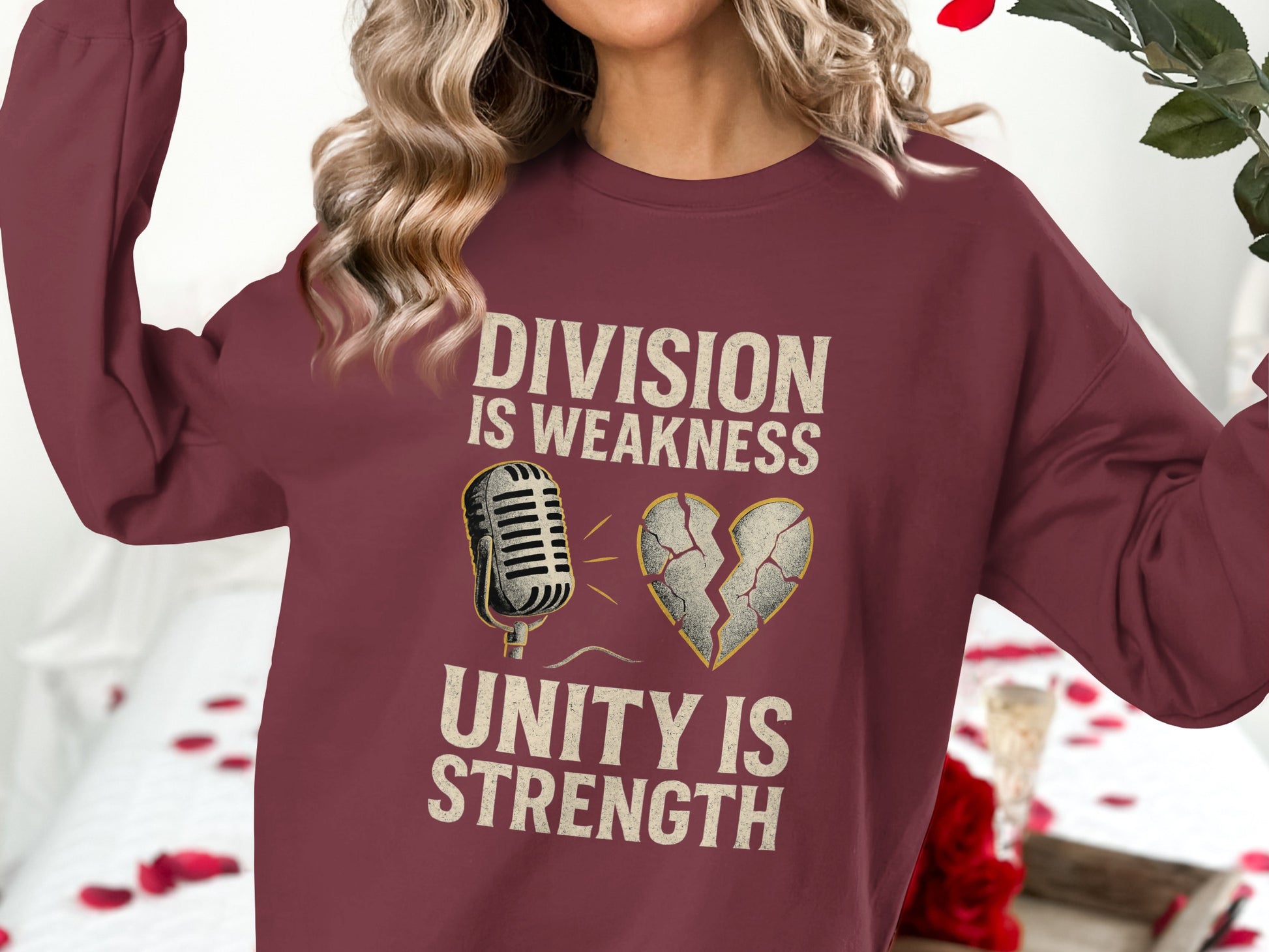Division is Weakness Unity is Strength Sweatshirt product