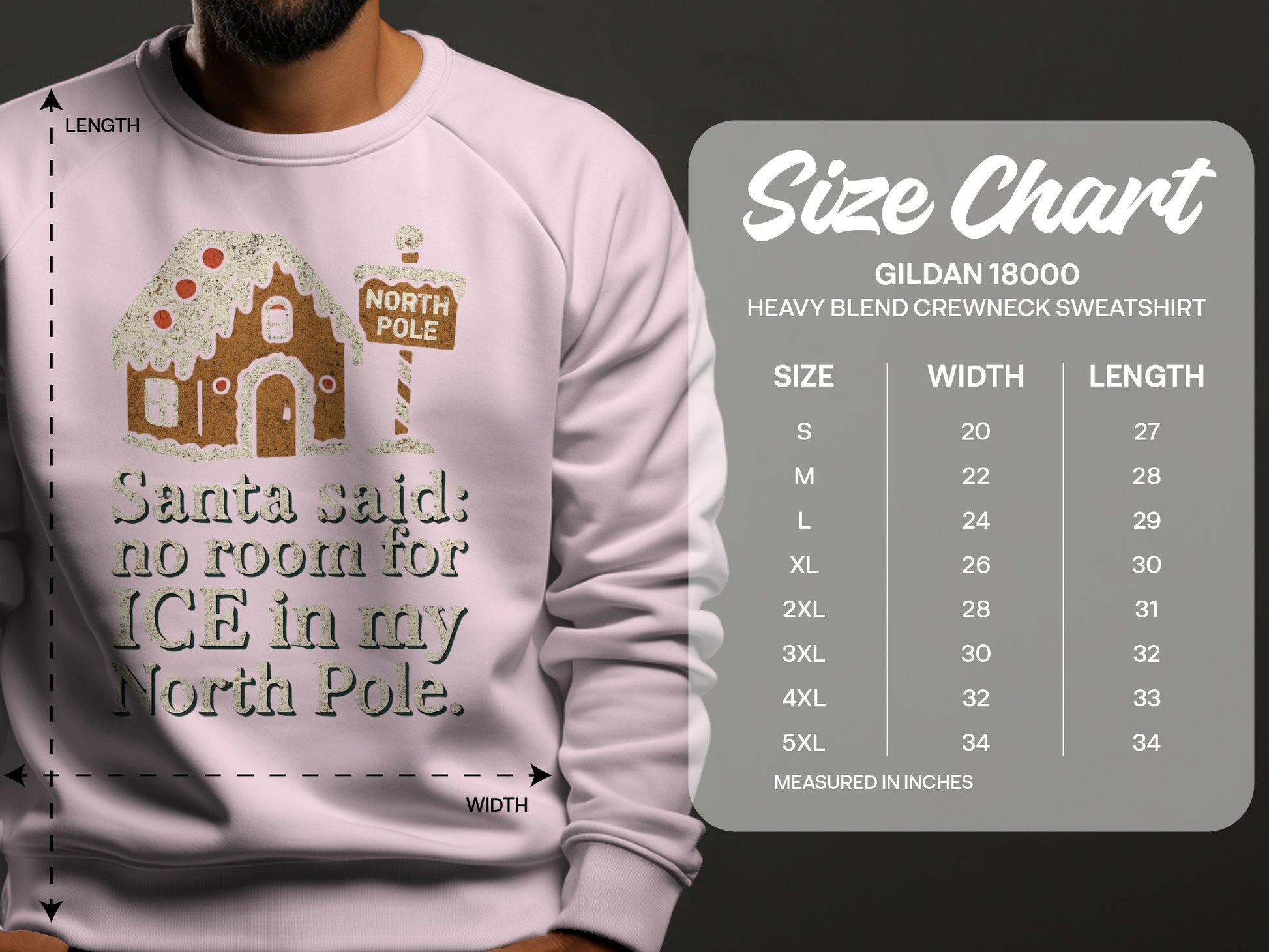 Santa Said No Room for Ice in My North Pole Sweatshirt