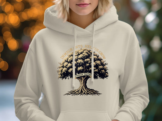 Immigrants Help Us Grow Stranger Together Hoodie product type