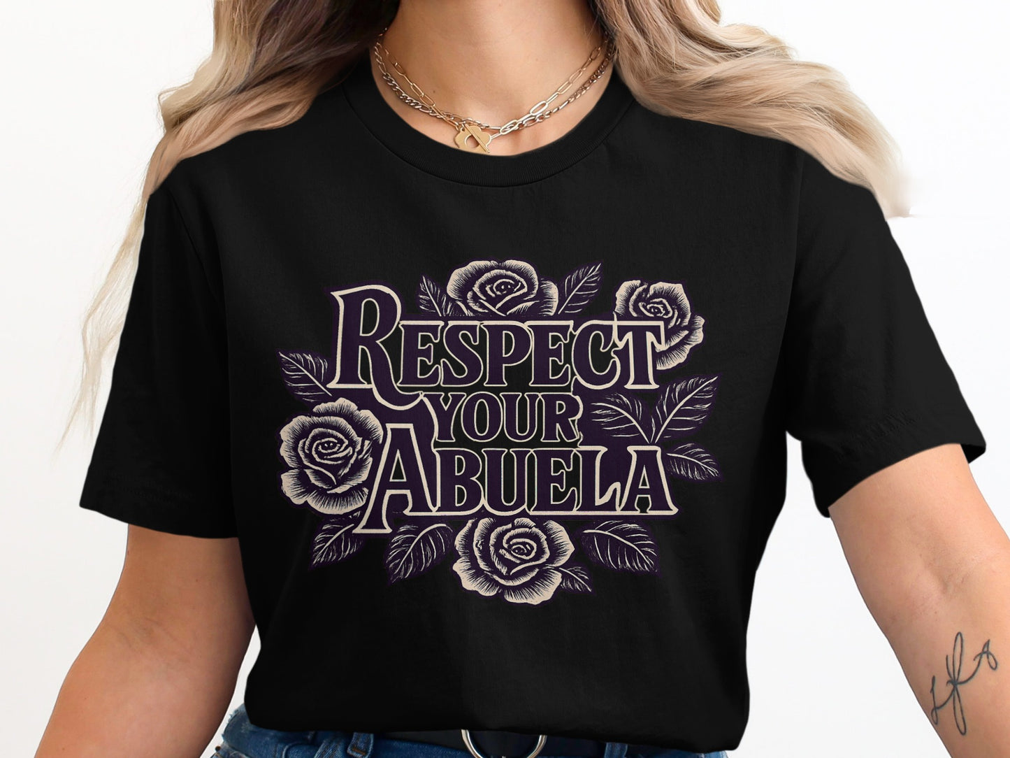 Respect Your Abuela Graphic Tee Shirt product