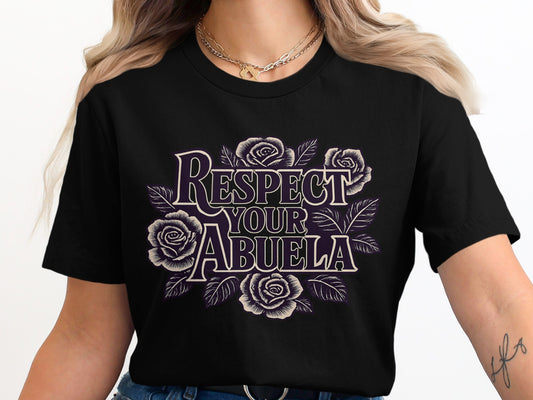 Respect Your Abuela Graphic Tee Shirt product