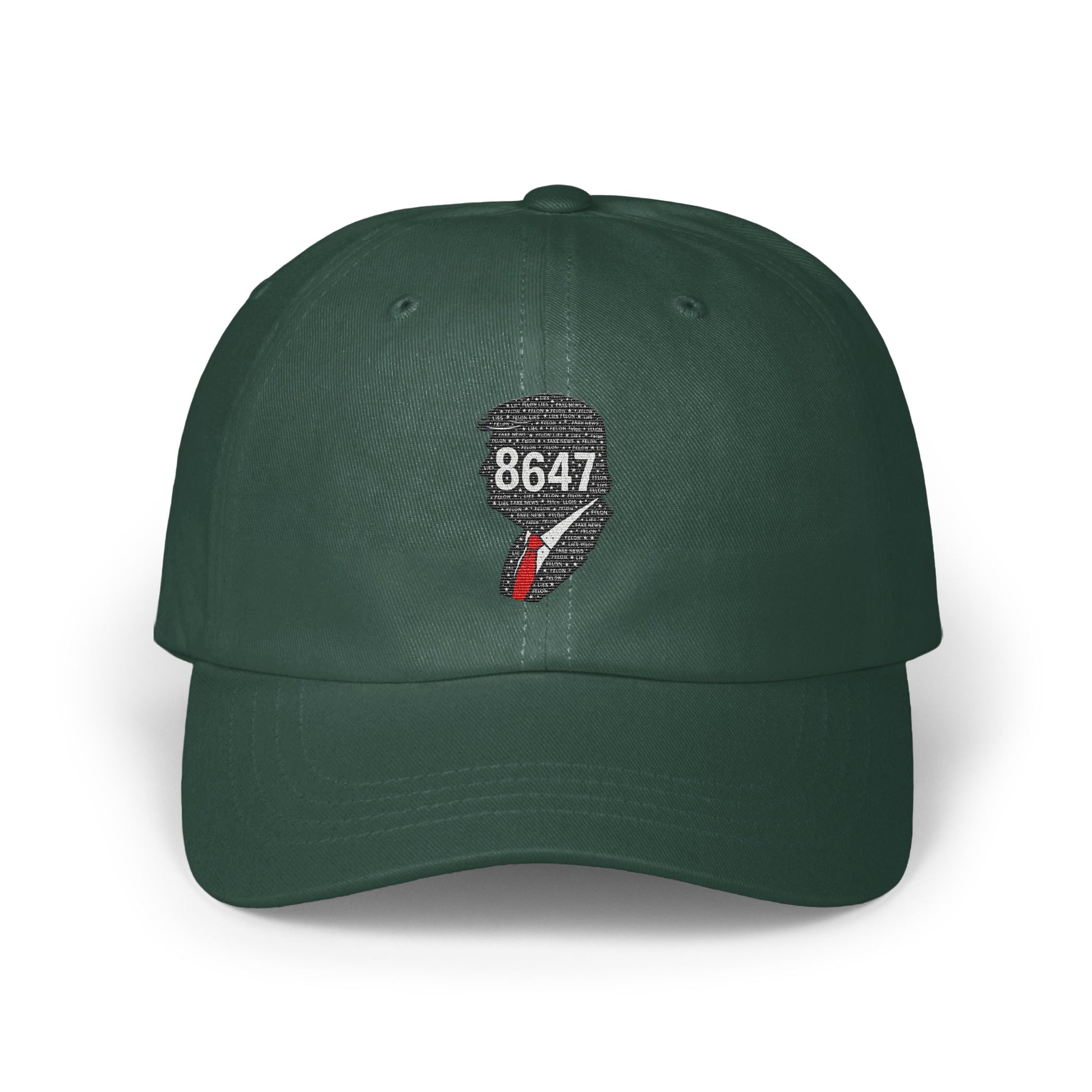 Stylish Embroidered Dark Green Baseball Cap product