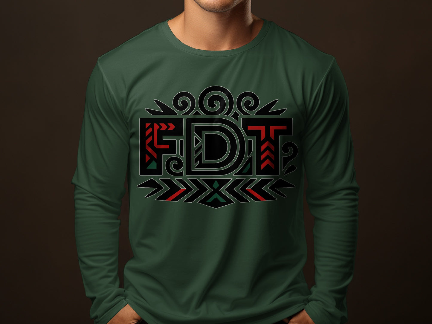 FDT Graphic Design Long Sleeve Shirt for Men product