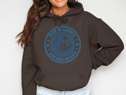 Made in America with Mexican Roots Hoodie product type