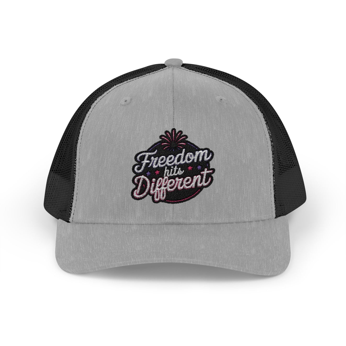 Freedom Hits Different Snapback Trucker Cap - Stylish Sportswear for Summer Activities