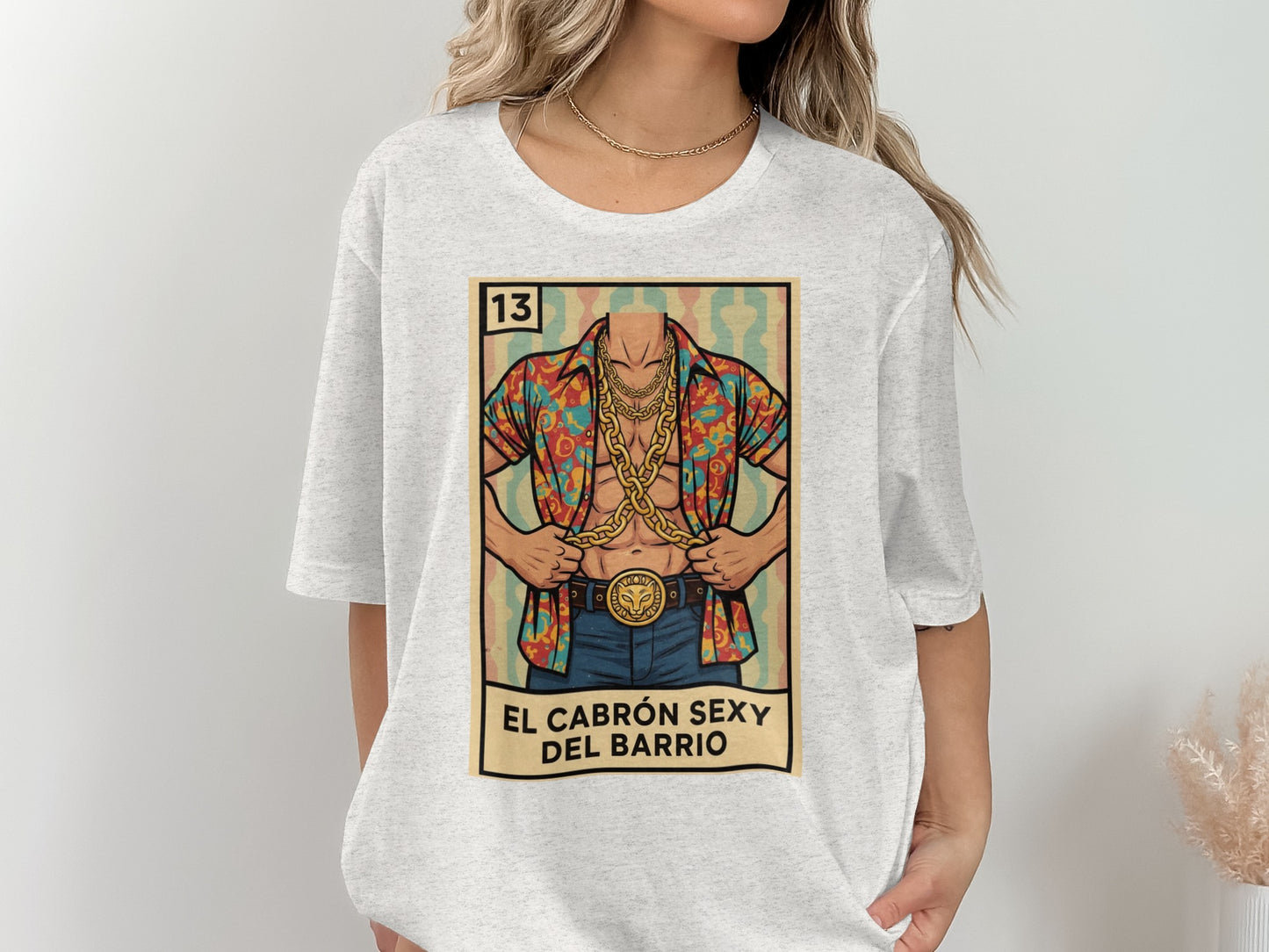 El Cabron Sexy Del Barrio Graphic Tee Shirt product type