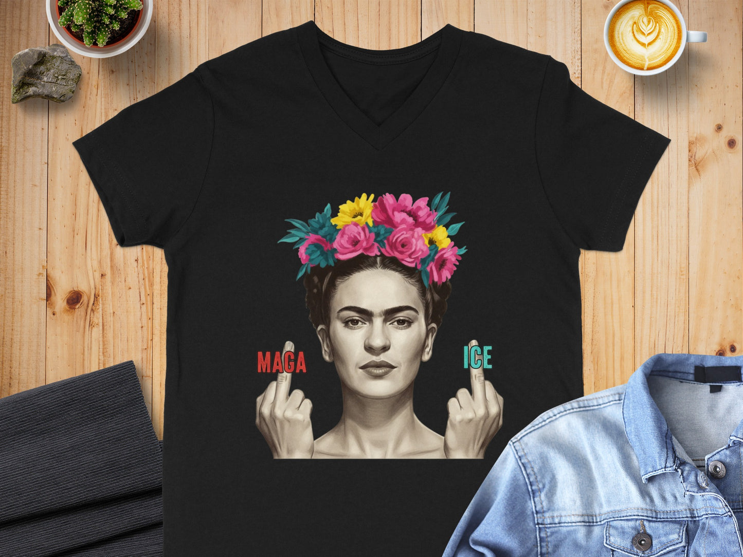 Artistic Design T-shirt with Unique Statement
