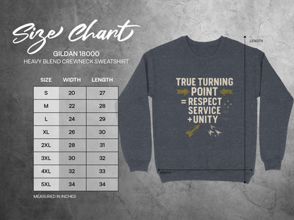 True Turning Point Respect Service Unity Sweatshirt product type