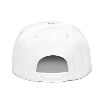 White snapback hat with adjustable strap and "OTTO" embossed text.
