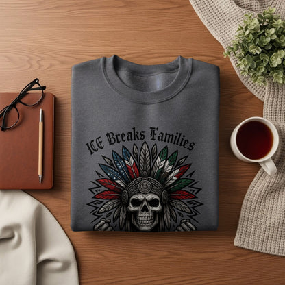 ICE Breaks Families Skull Chief Tee