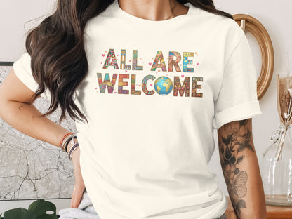All Are Welcome Colorful Design Statement product