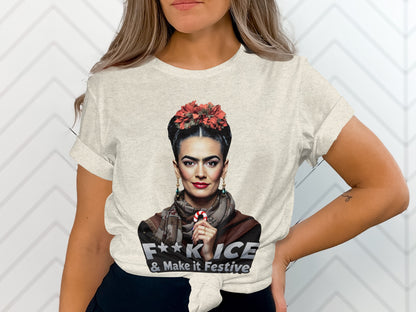 F*ck Ice and Make it Festive graphic t-shirt product
