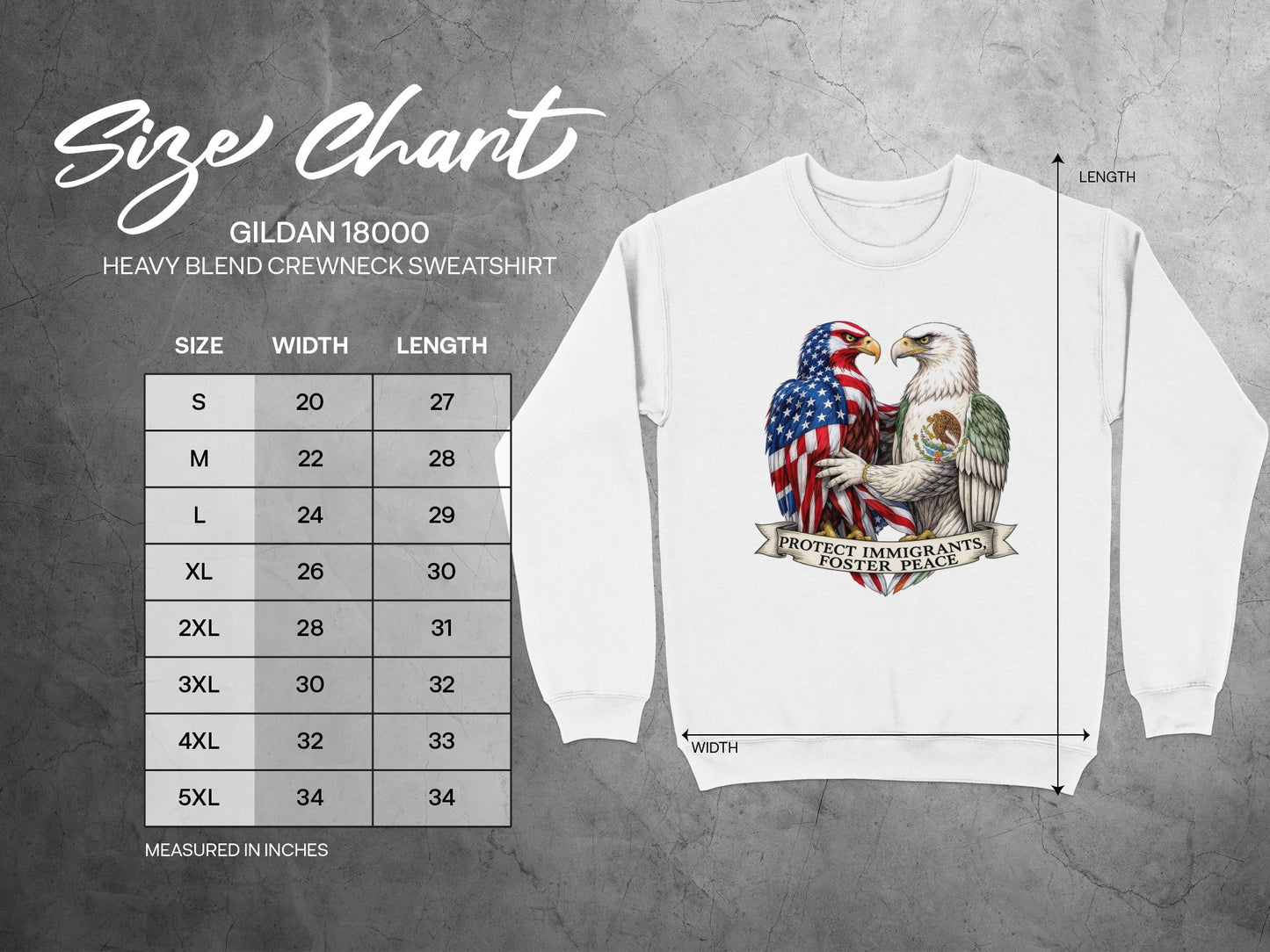 Protect Immigrants Foster Peace Sweatshirt product