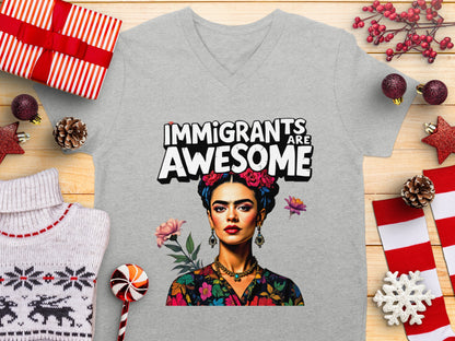 Immigrants Are Awesome Statement T-shirt product