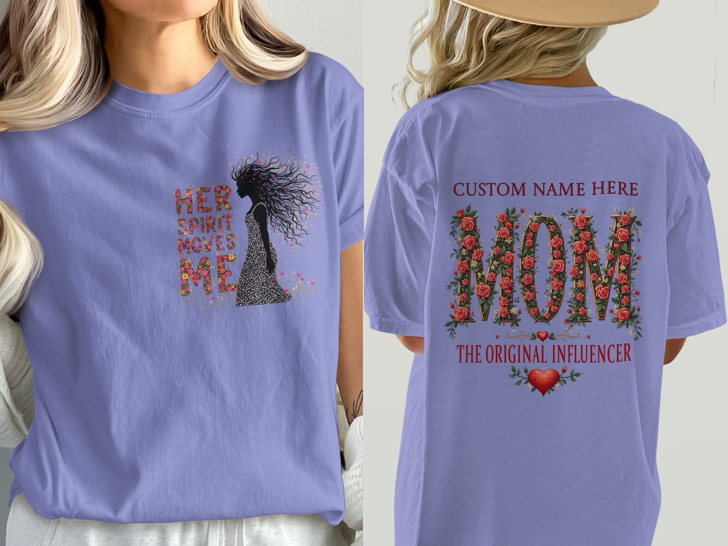Mom The Original Influencer Custom T-Shirt product type