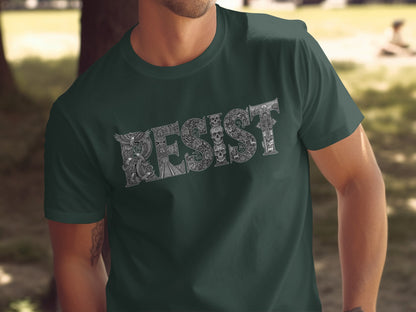 Resist Graphic Tee Inspirational Printed Shirt product type
