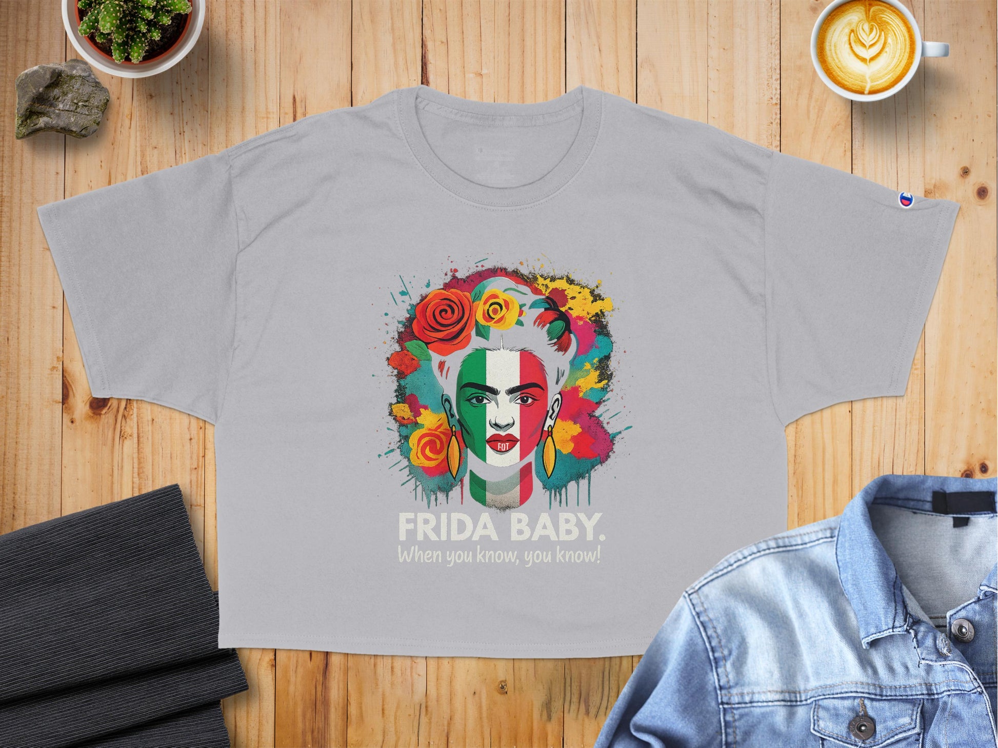 Frida Baby Colorful Design Graphic Tee product