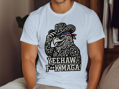 Yeehaw F**k MAGA Graphic Printed T-Shirt product type