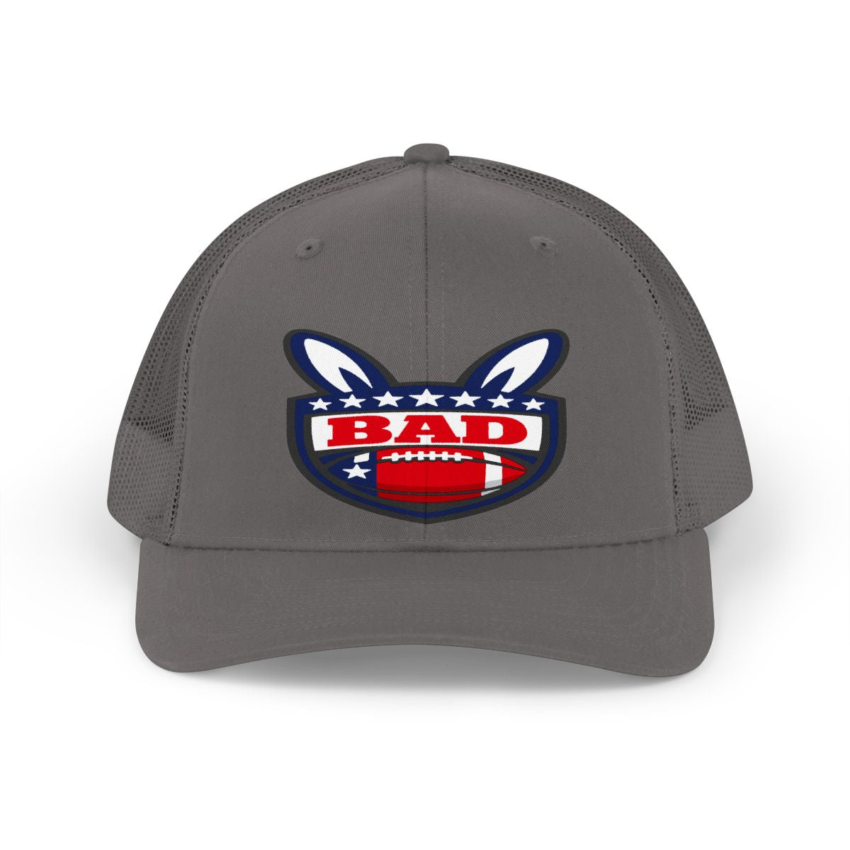 Patriotic BAD American Football Mesh Hat