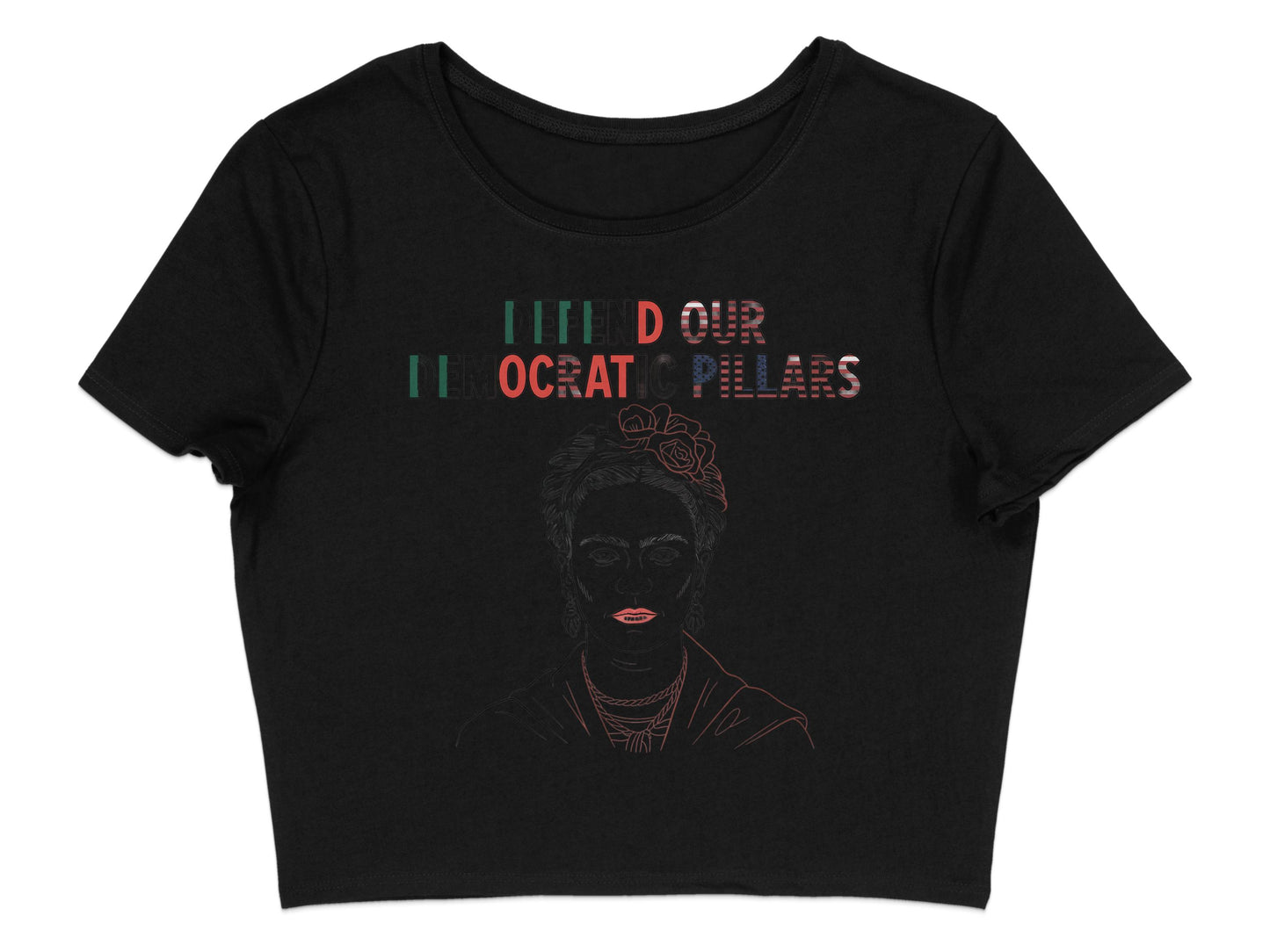 Honor the Democratic Ideals with Stylish Crop Top product