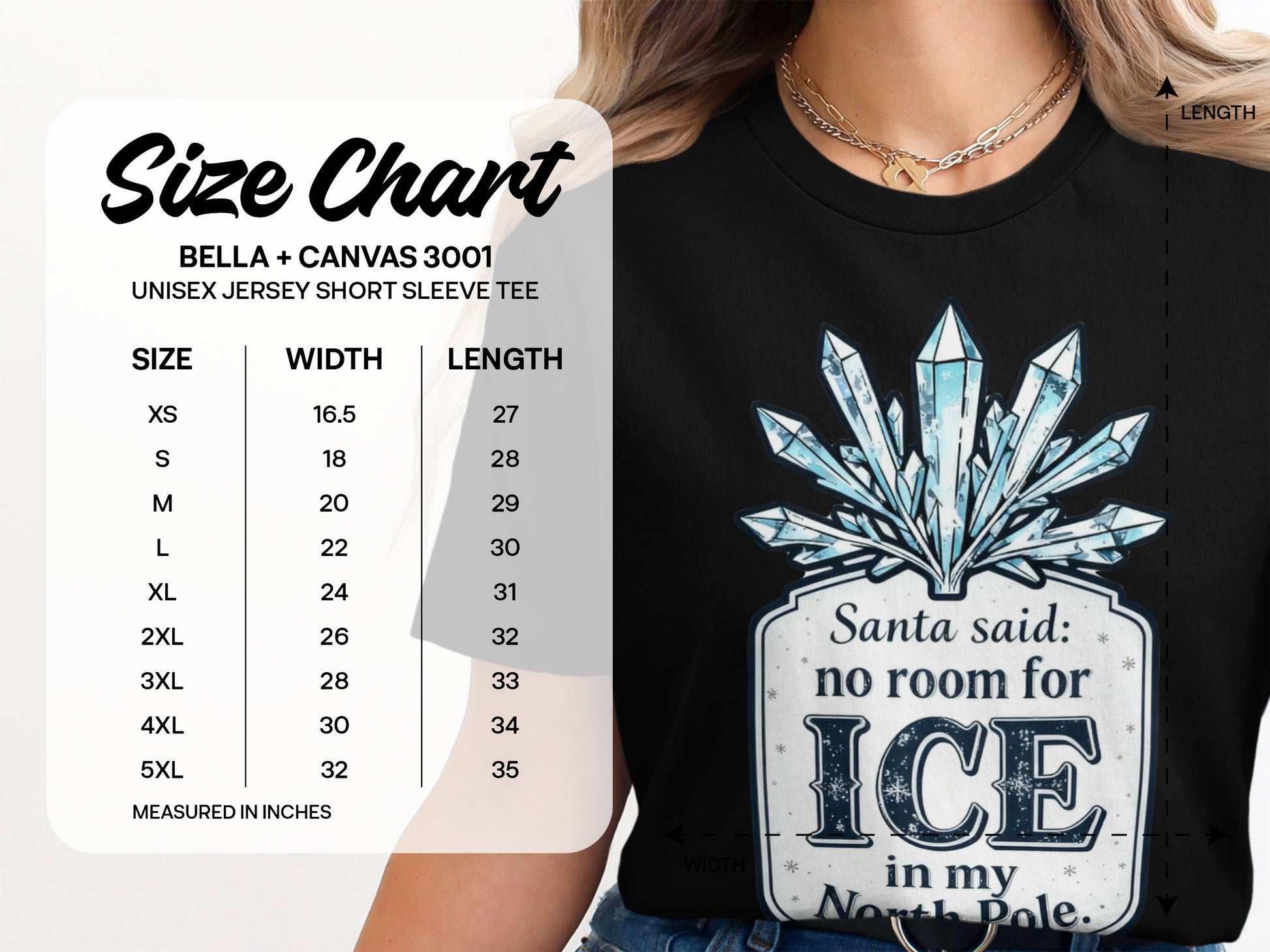 Santa Said No Room for Ice in My North Pole Tee