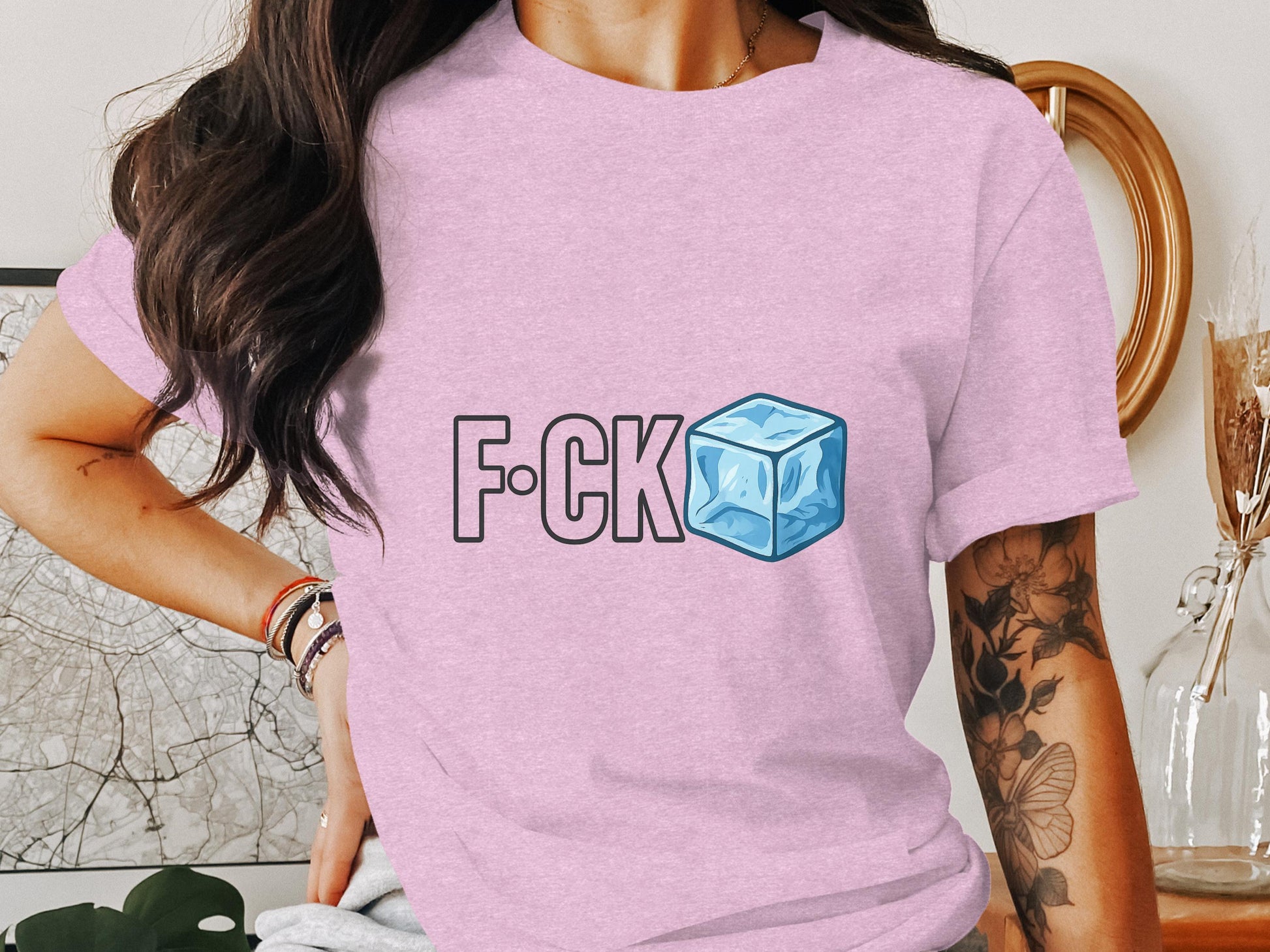 F-CK Ice Cube Graphic Tee with Unique Design product